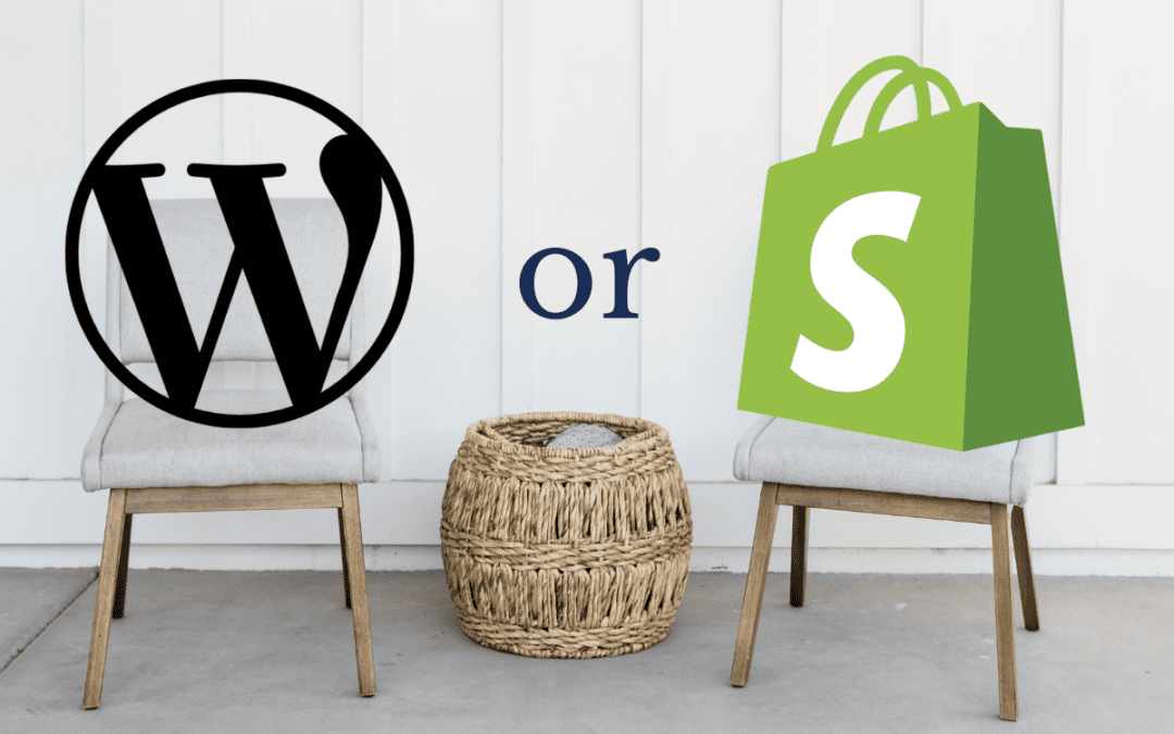 Comparing WordPress or Shopify for Your Online Business Website in 2023